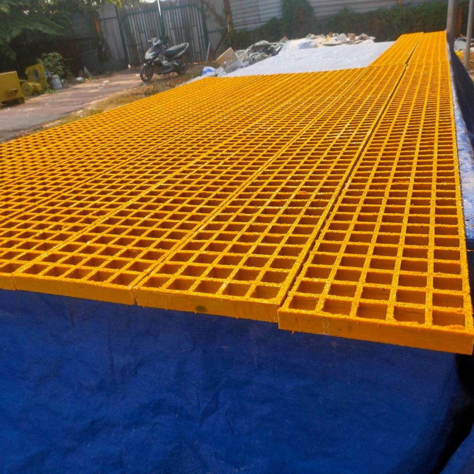 Hình ảnh tấm lót sàn frp grating 