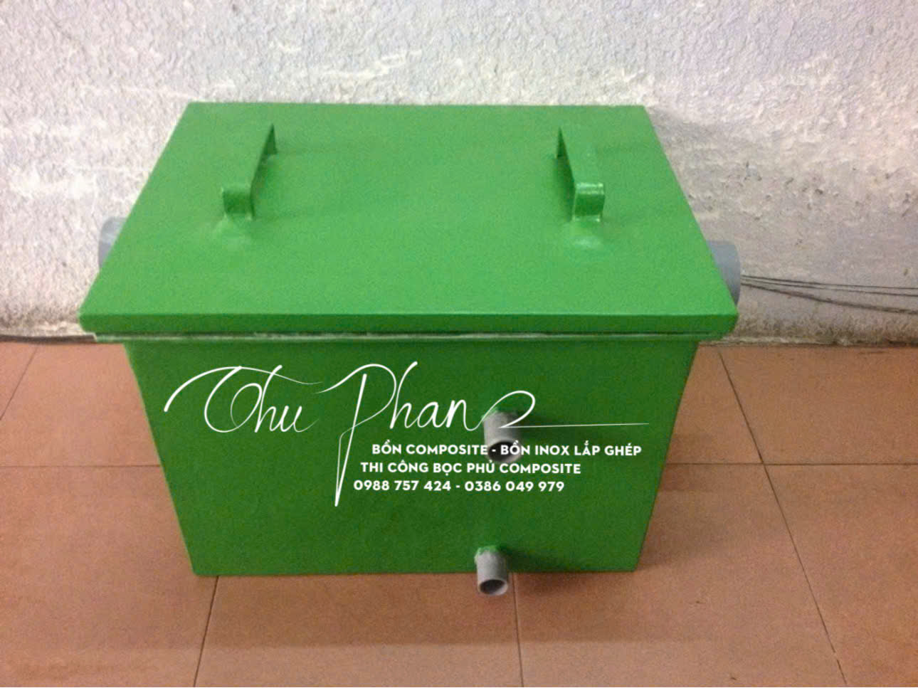 Bể tách lọc dầu mỡ bằng Composite