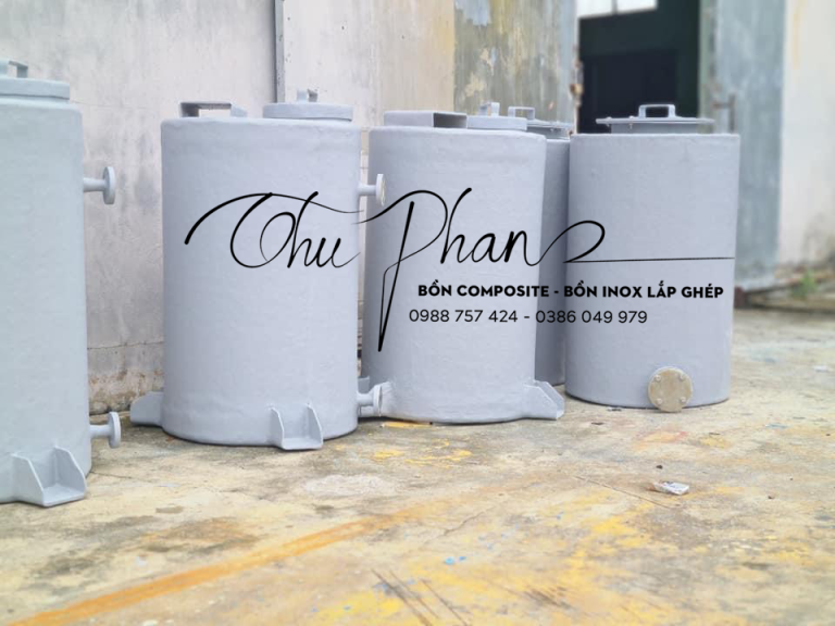 Bồn bể chứa hoá chất bằng Composite