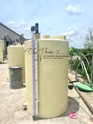 Bồn chứa hoá chất bằng Composite do Nhật Minh sản xuất