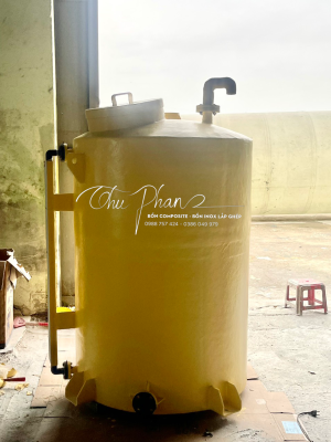 Bồn chứa hoá chất bằng Composite FRP