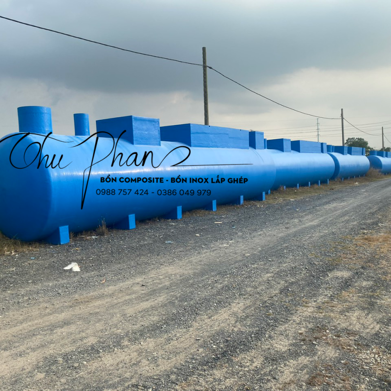 Bồn Composite xử lý nước thải