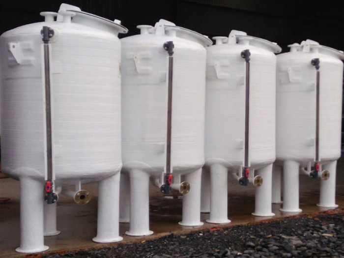 bể chứa thực phẩm chất liệu Composite do Nhật Minh sản xuất