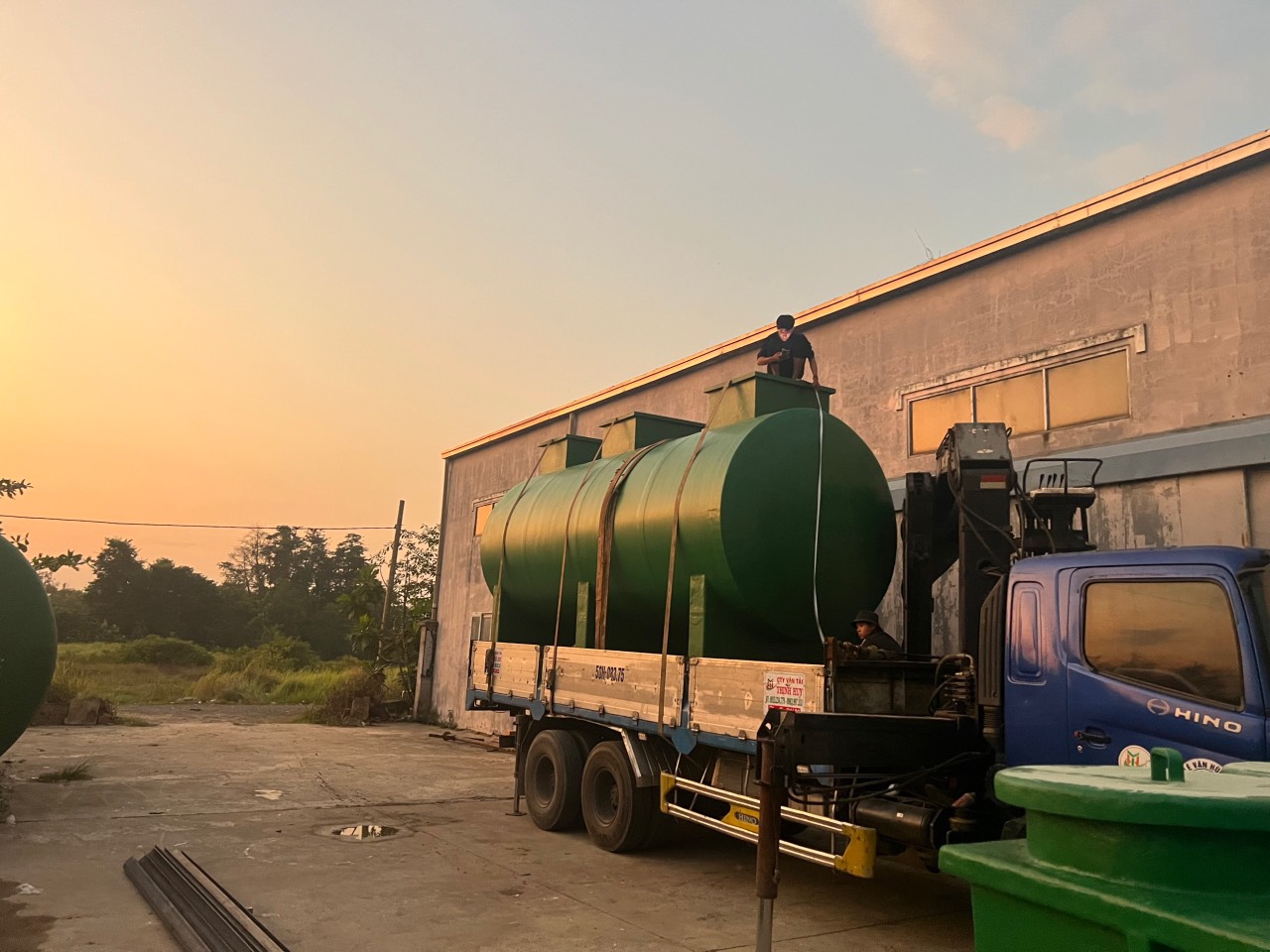 Bể tự hoại Composite frp