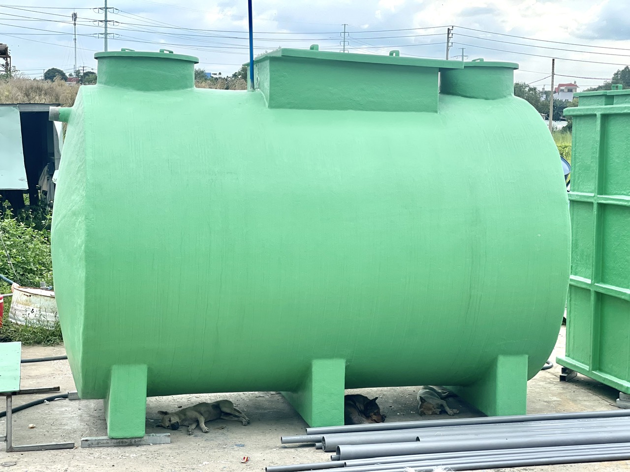 Bể tự hoại Composite do Nhật Minh sản xuất