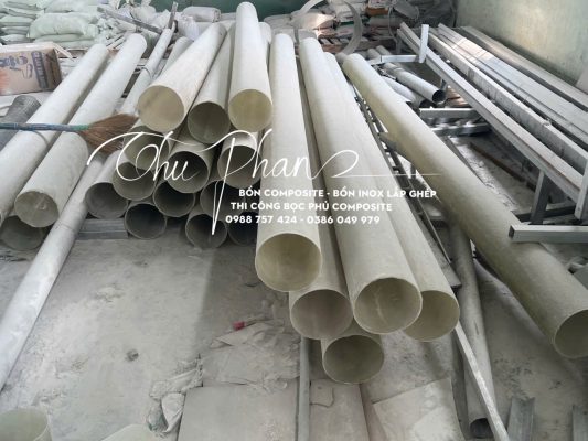 Nhật Minh Composite chuyên sản xuất ống bằng nhựa Composite FRP