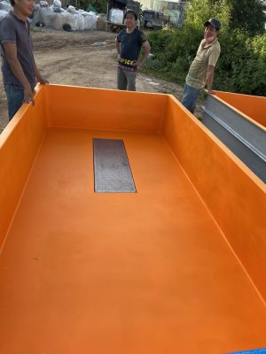 Bể nuôi lươn bằng Composite do Nhật Minh sản xuất