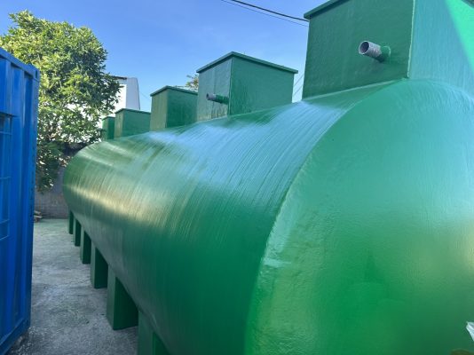 Bồn bể Composite dùng trong xử lý nước thải