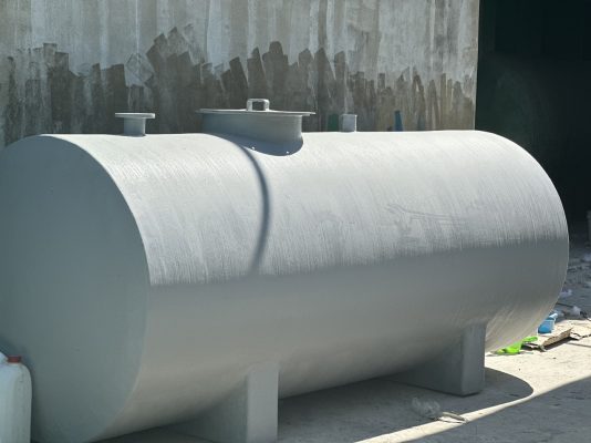 Bồn lưu trữ xăng dầu bằng Composite 