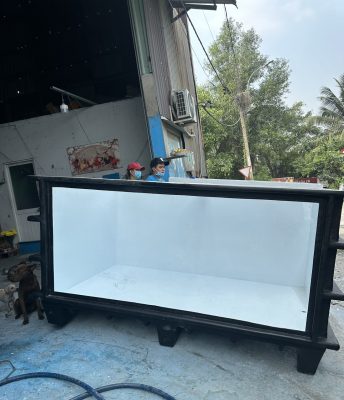 Bể nuôi cá Koi bằng chất liệu nhựa Composite 