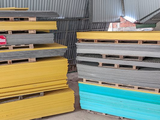 Tấm lót sàn frp grating 