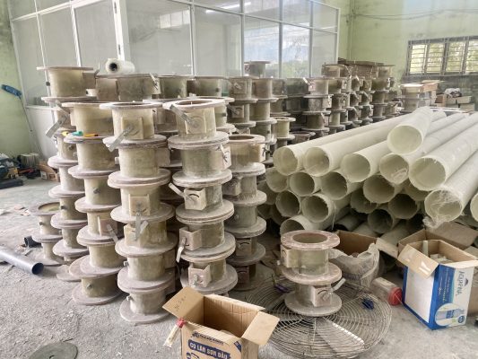 Mặt bích Composite do Nhật Minh FRP sản xuất