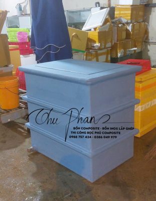 Thùng nhựa Composite vận chuyển trên xe tải