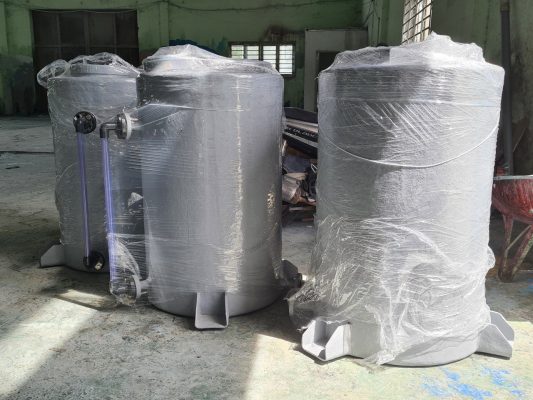 Bồn chứa hoá chất HCL bằng Composite