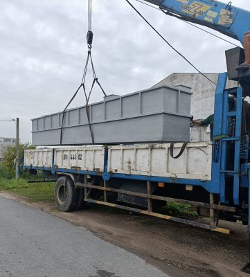 Bồn chứa hoá chất bằng nhựa Composite sản xuất theo yêu cầu