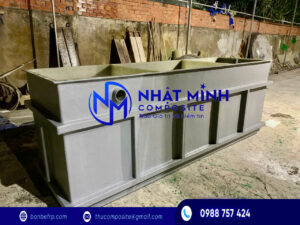 Bể tách mỡ Composite 6 Bể tách mỡ Composite do Nhật Minh Composite sản xuất