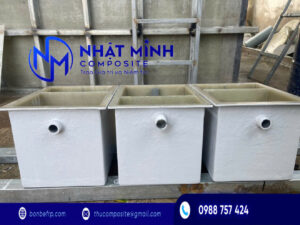 Bể tách mỡ Composite 8 Bể tách mỡ bếp ăn công nghiệp