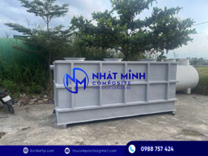 Bể tách mỡ Composite 9 Bể tách mỡ công nghiệp bằng Composite