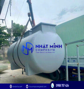 Bể tự hoại Composite 7 Bể tự hoại bằng chất liệu Composite FRP