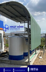 Bồn chứa hoá chất composite theo yêu cầu 8 Bồn composite dùng chứa hoá chất
