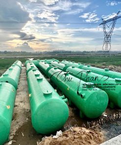 Bồn chất liệu Composite dùng trong xử lý nước thải