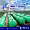 Bồn xử lý nước thải Composite sản xuất theo yêu cầu 3 Bồn Composite FRP xử lý nước thải