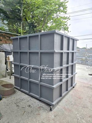 Bồn chứa hoá chất bằng Composite FRP