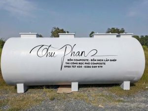 Bồn Composite dùng xử lý nước thải