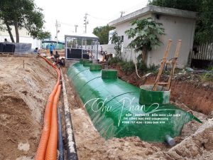 Bể xử lý nước thải bằng chất liệu Composite