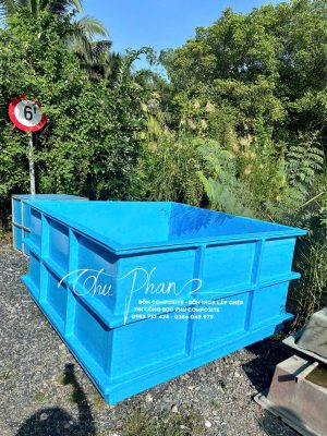 Bể xi mạ bằng Composite do Nhật Minh Composite sản xuất