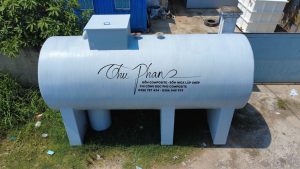 Bồn xử lý nước thải bằng nhựa Composite sản xuất theo yêu cầu