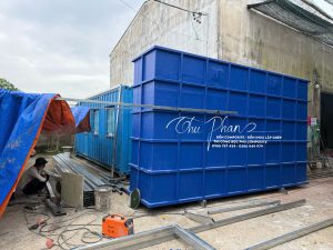 Bồn xử lý nước thải bằng chất liệu Composite 