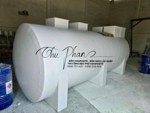 Bồn composite frp dùng xử lý nước thải