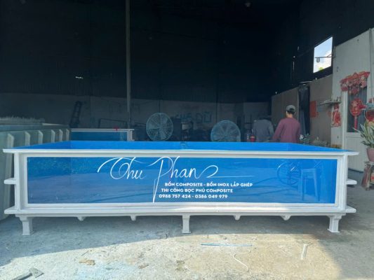 Thùng nhựa Composite dùng chứa thuỷ hải sản
