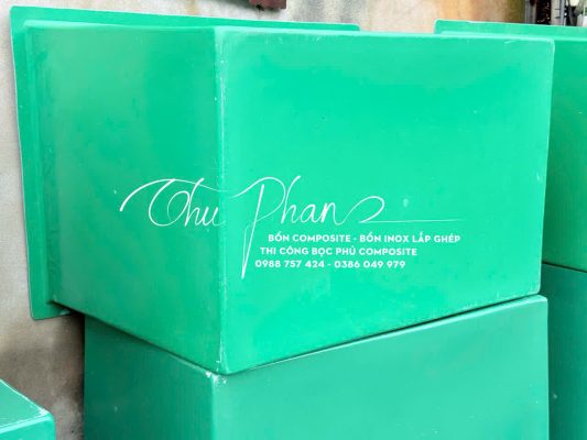 thùng rác bằng Composite do Nhật Minh Composite sản xuất