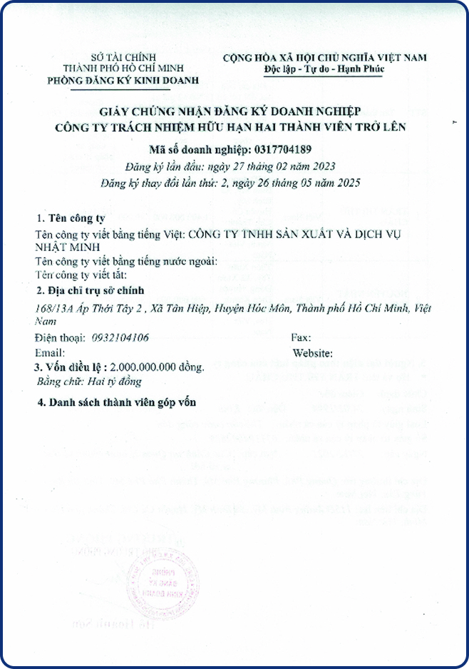 Trang giới thiệu 8 Gioi thieu Image Giay phep KD 1