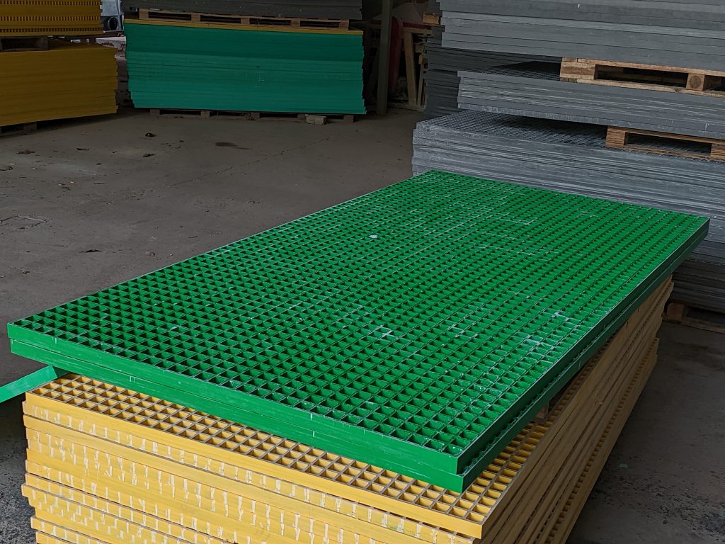 Tấm sàn FRP Grating 4 Tấm sàn FRP Grating chất lượng cao