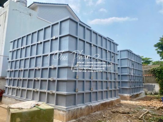 Bồn Composite do Nhật Minh sản xuất