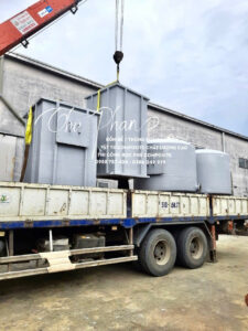 Bồn chứa thực phẩm bằng Composite 6 Bể chứa nước mắm bằng Composite