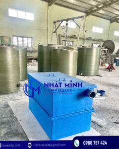 Cách lựa chọn bể tách mỡ cho nhà hàng: 7 tiêu chí cần biết 5 Thùng tách mỡ Composite cho nhà hàng