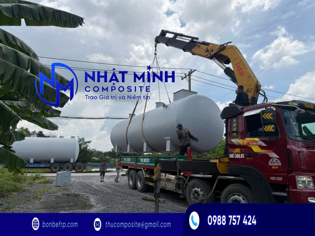 Giá bồn Composite: 6 yếu tố ảnh hưởng đến báo giá 1 Bồn xử lý nước thải Composite