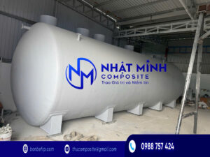Giá bồn Composite: 6 yếu tố ảnh hưởng đến báo giá 4 Bồn xử lý nước thải Composite do Nhật Minh sản xuất